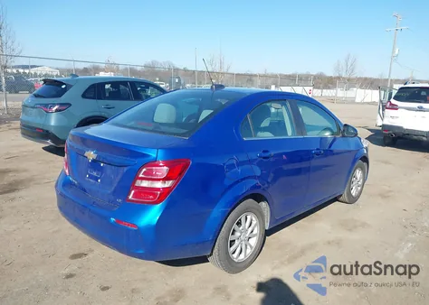 2020 Chevrolet Sonic Fwd Lt from USA, damaged, VIN 1G1JD5SB2L4107366